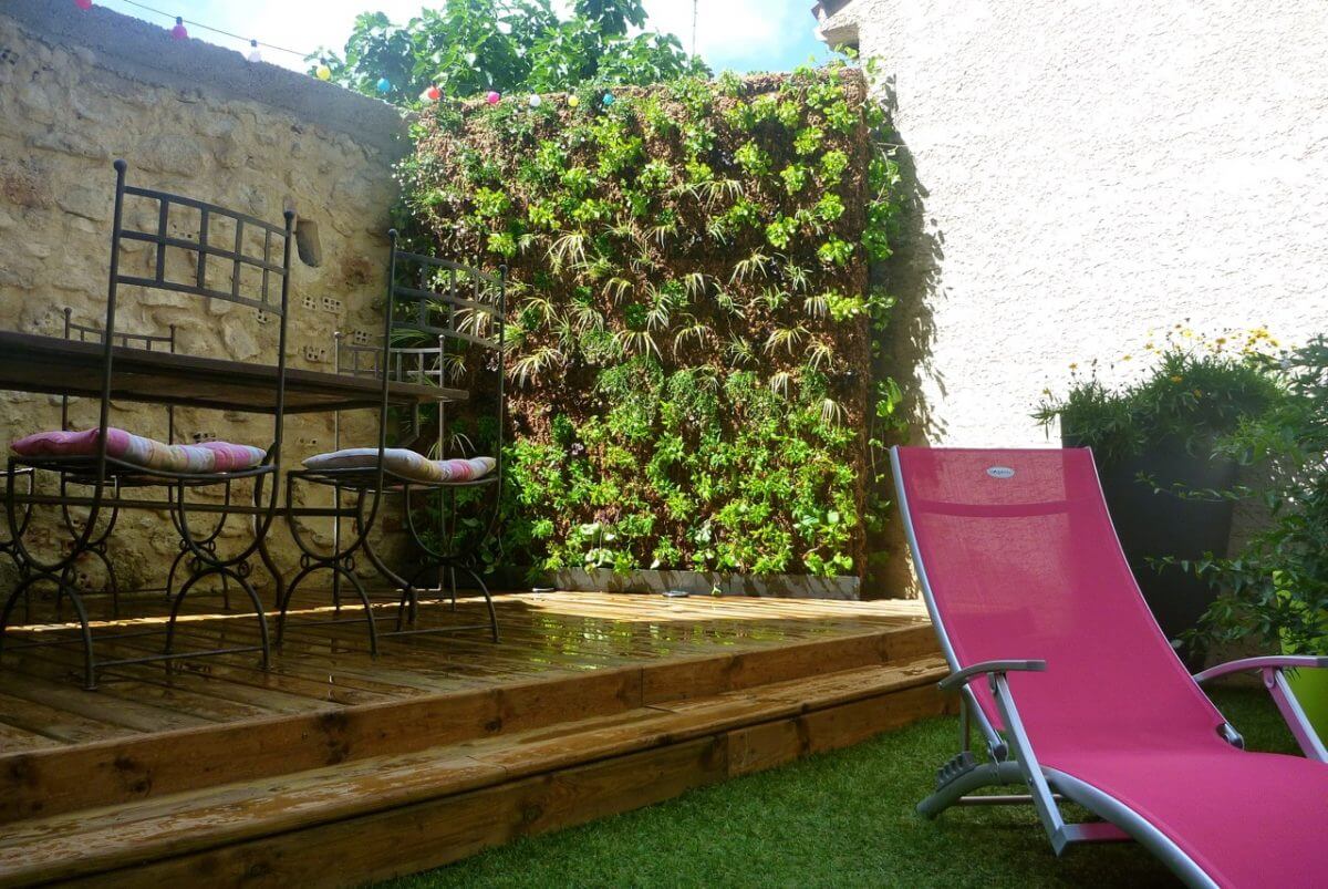 Mur végétal extérieur sur mesure à Montpellier, Sète — free download